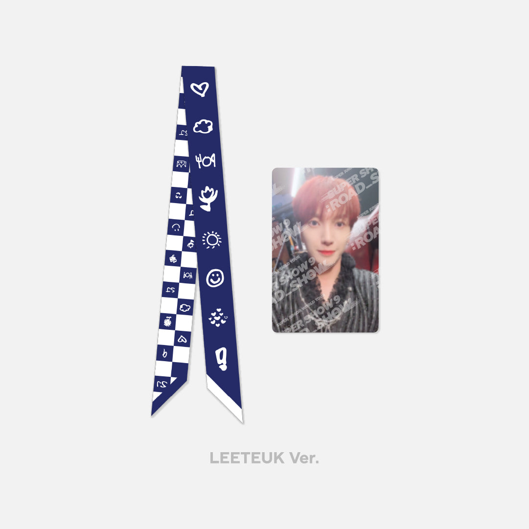 SUPER JUNIOR [Super Show 9 : ROAD_SHOW] Twilly + Photocard Set