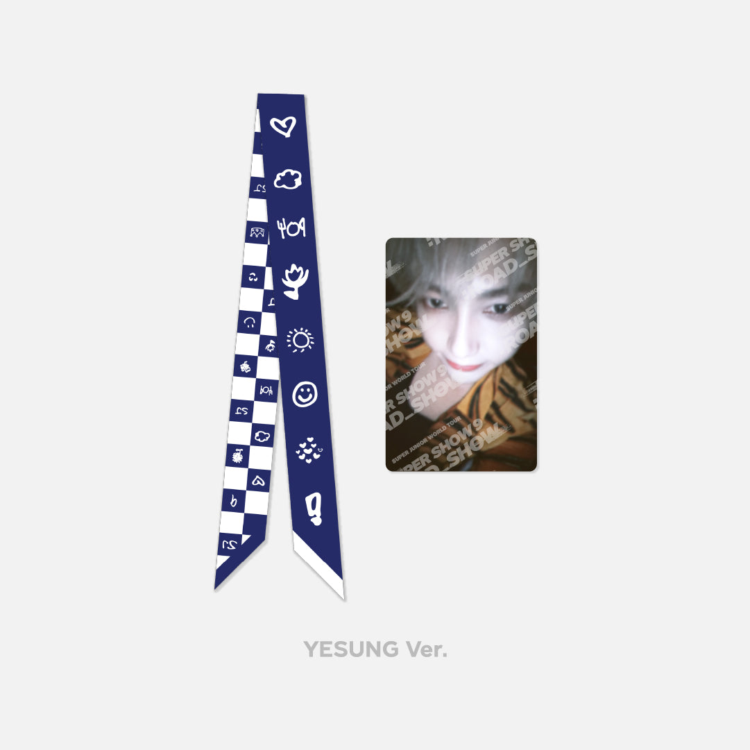 SUPER JUNIOR [Super Show 9 : ROAD_SHOW] Twilly + Photocard Set
