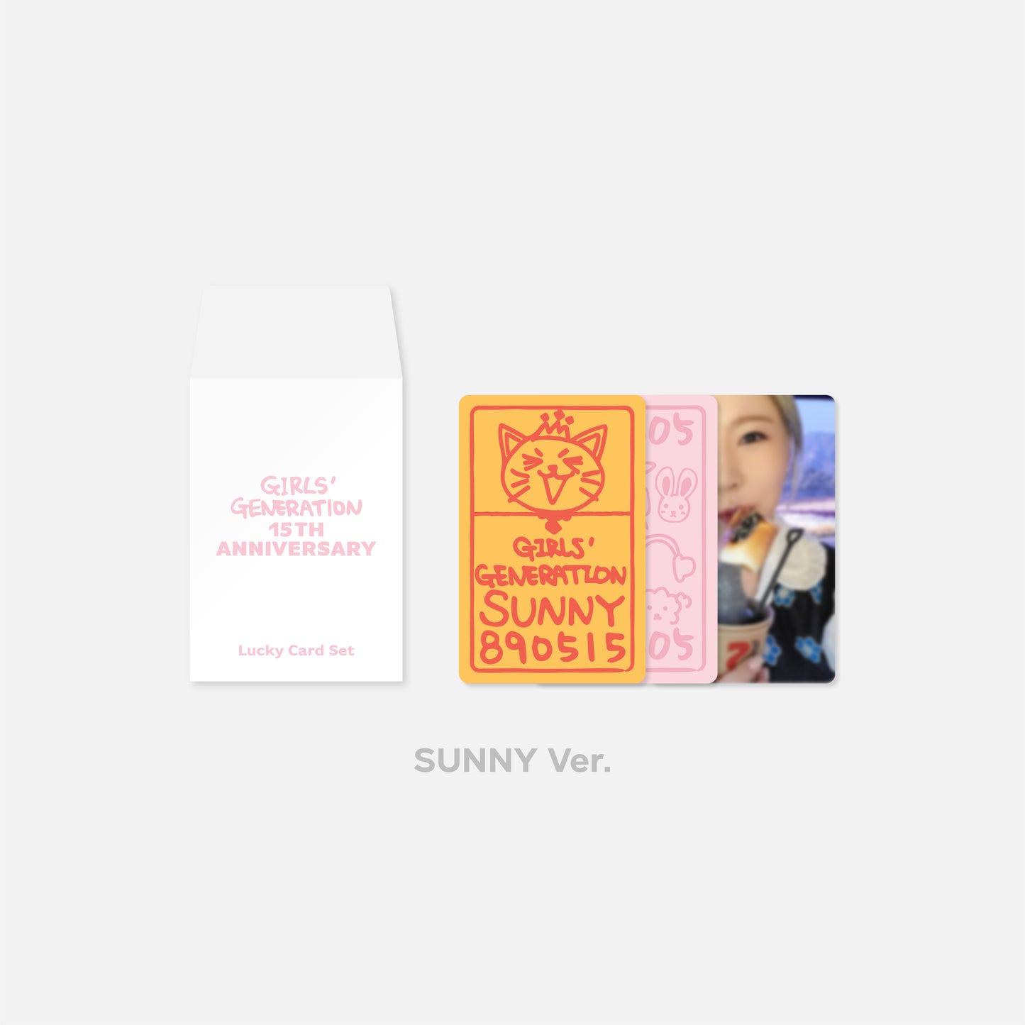 GIRL'S GENERATION 15th Anniversary Lucky Card Set