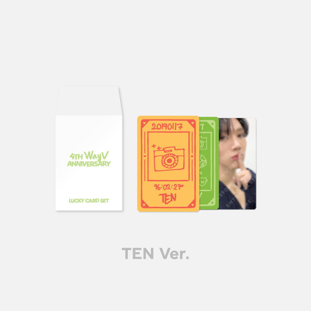 WAYV 4th Anniversary Lucky Card Set