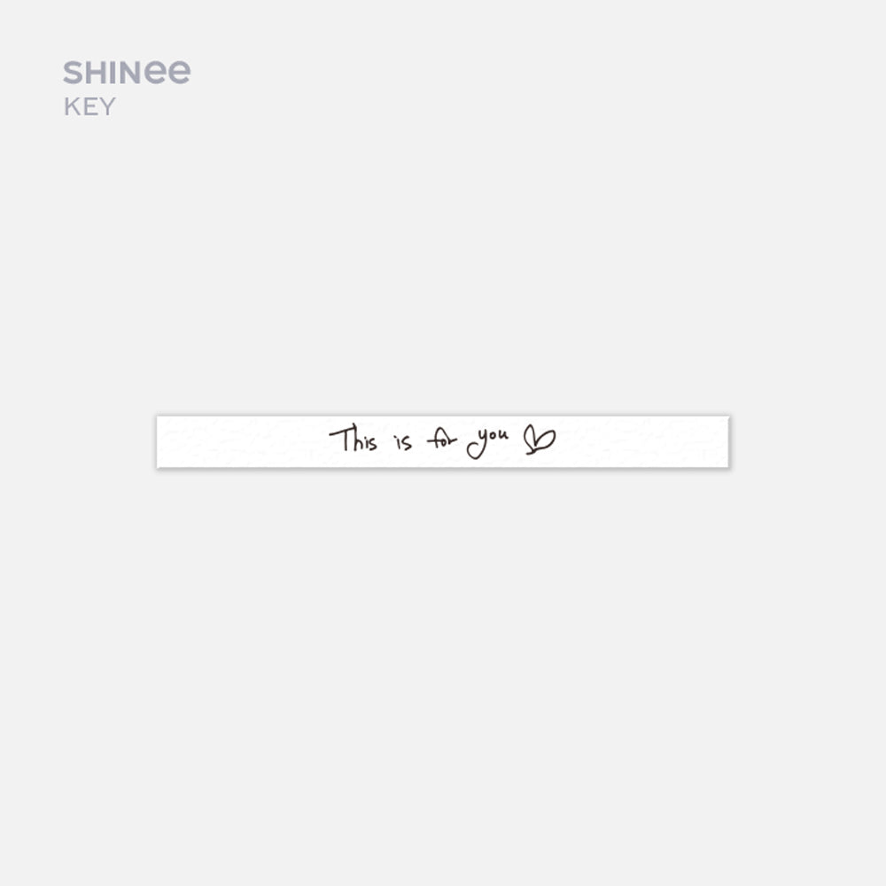 SHINee LOVE LETTER NECKLACE