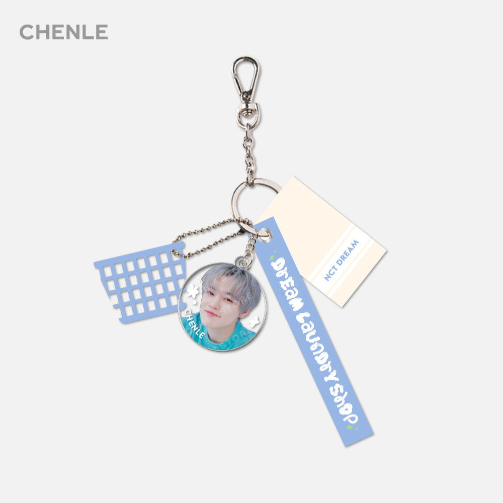 NCT DREAM LAUNDRY SHOP Layered Charm Keyring