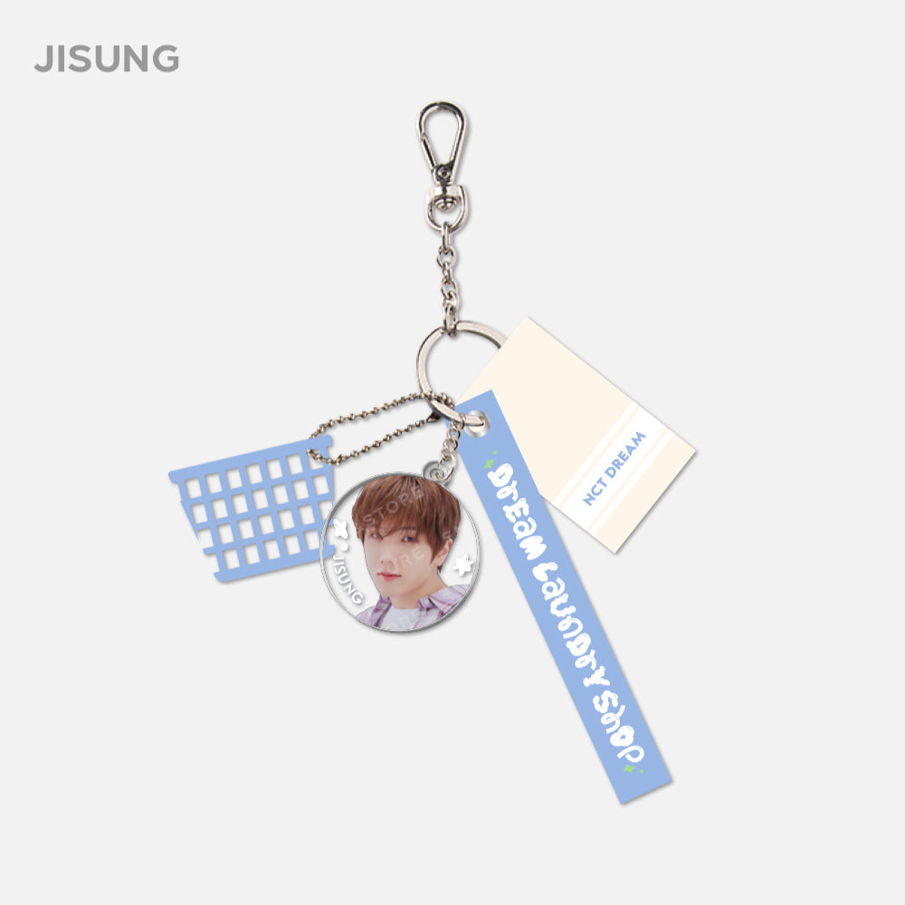 NCT DREAM LAUNDRY SHOP Layered Charm Keyring