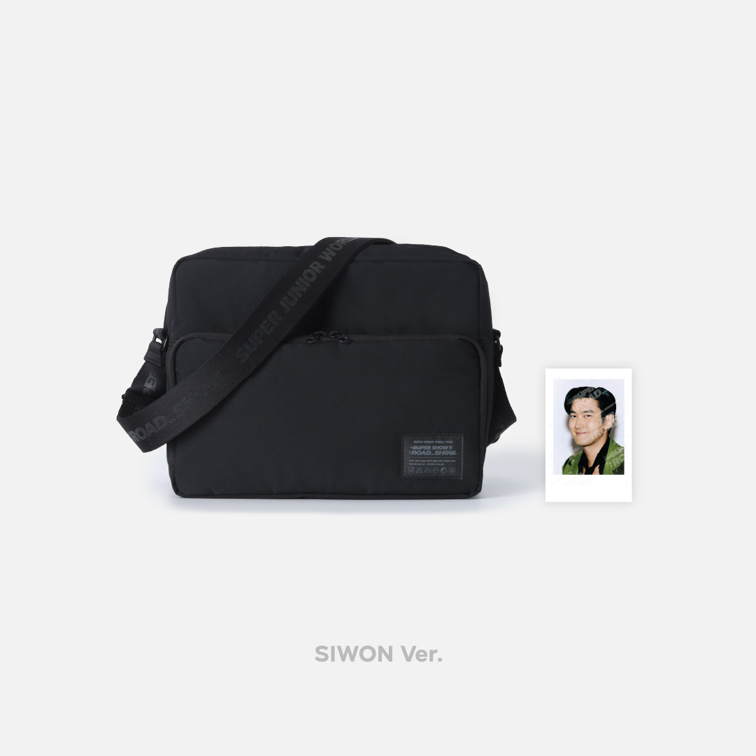 SUPER JUNIOR [Super Show 9 : ROAD_SHOW] Messenger Bag + Polaroid Set