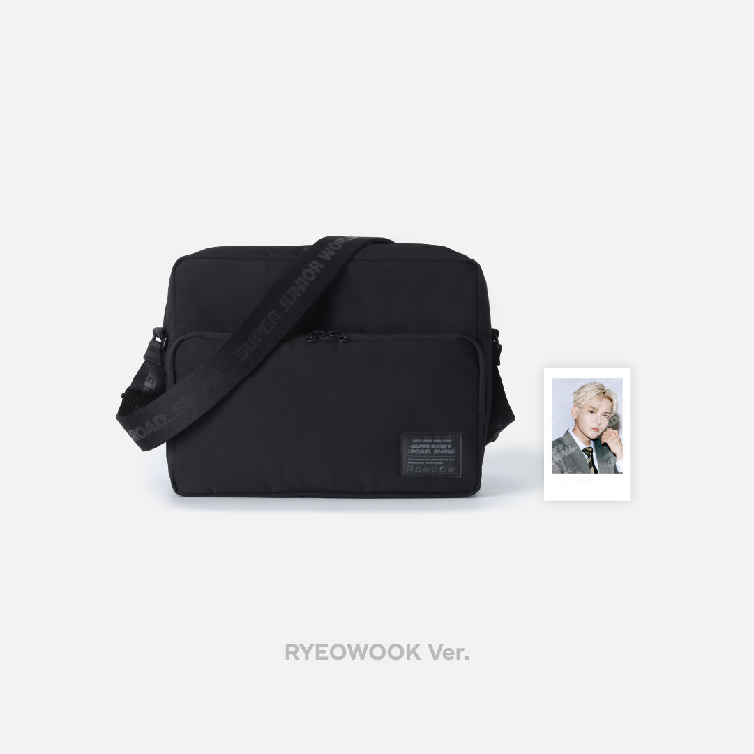 SUPER JUNIOR [Super Show 9 : ROAD_SHOW] Messenger Bag + Polaroid Set