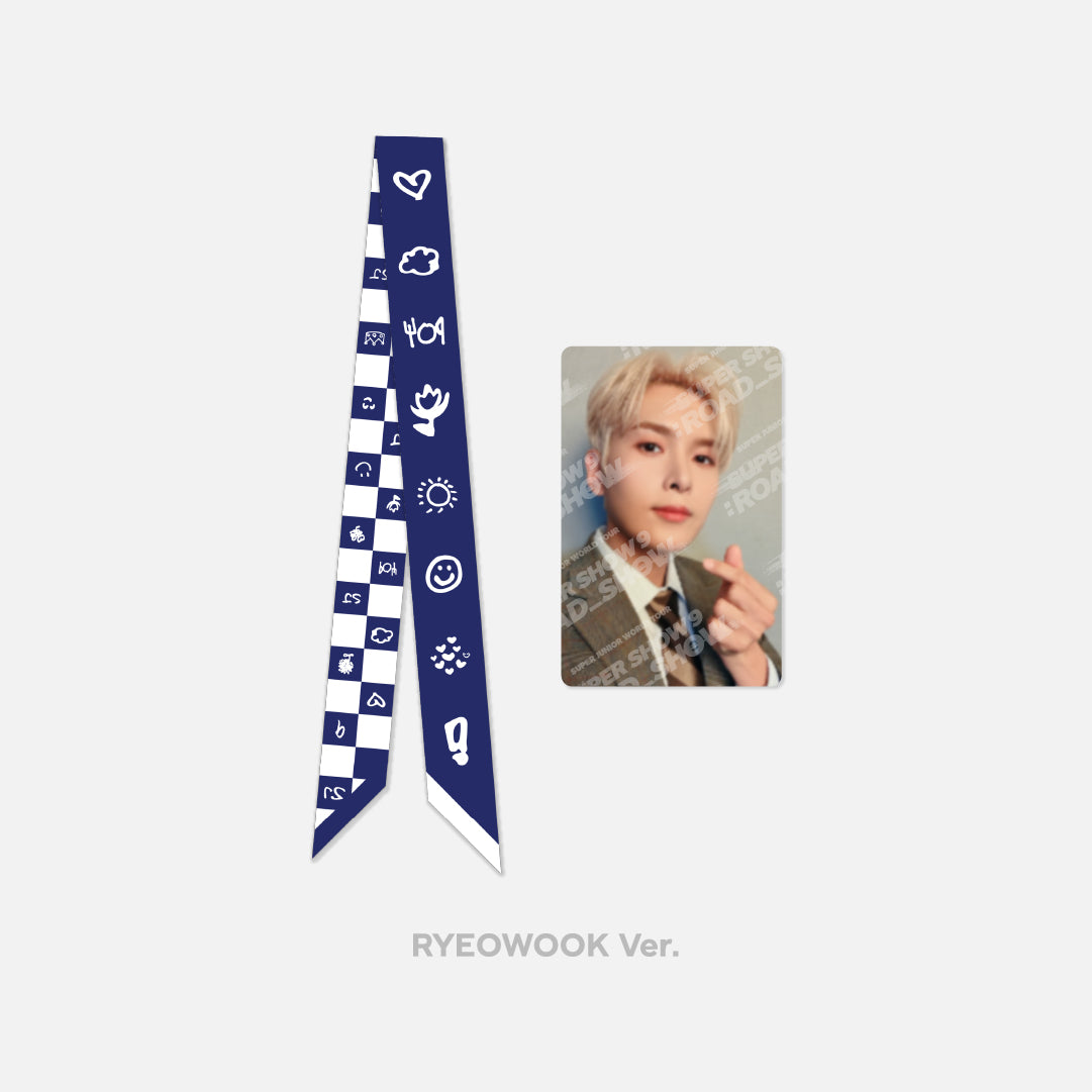 SUPER JUNIOR [Super Show 9 : ROAD_SHOW] Twilly + Photocard Set