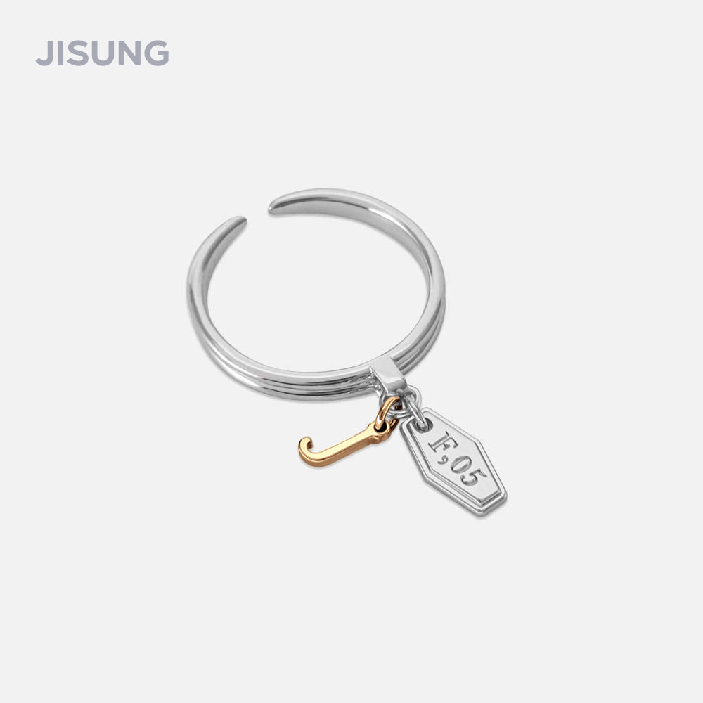 NCT Artist Birthday Initial Silver Ring