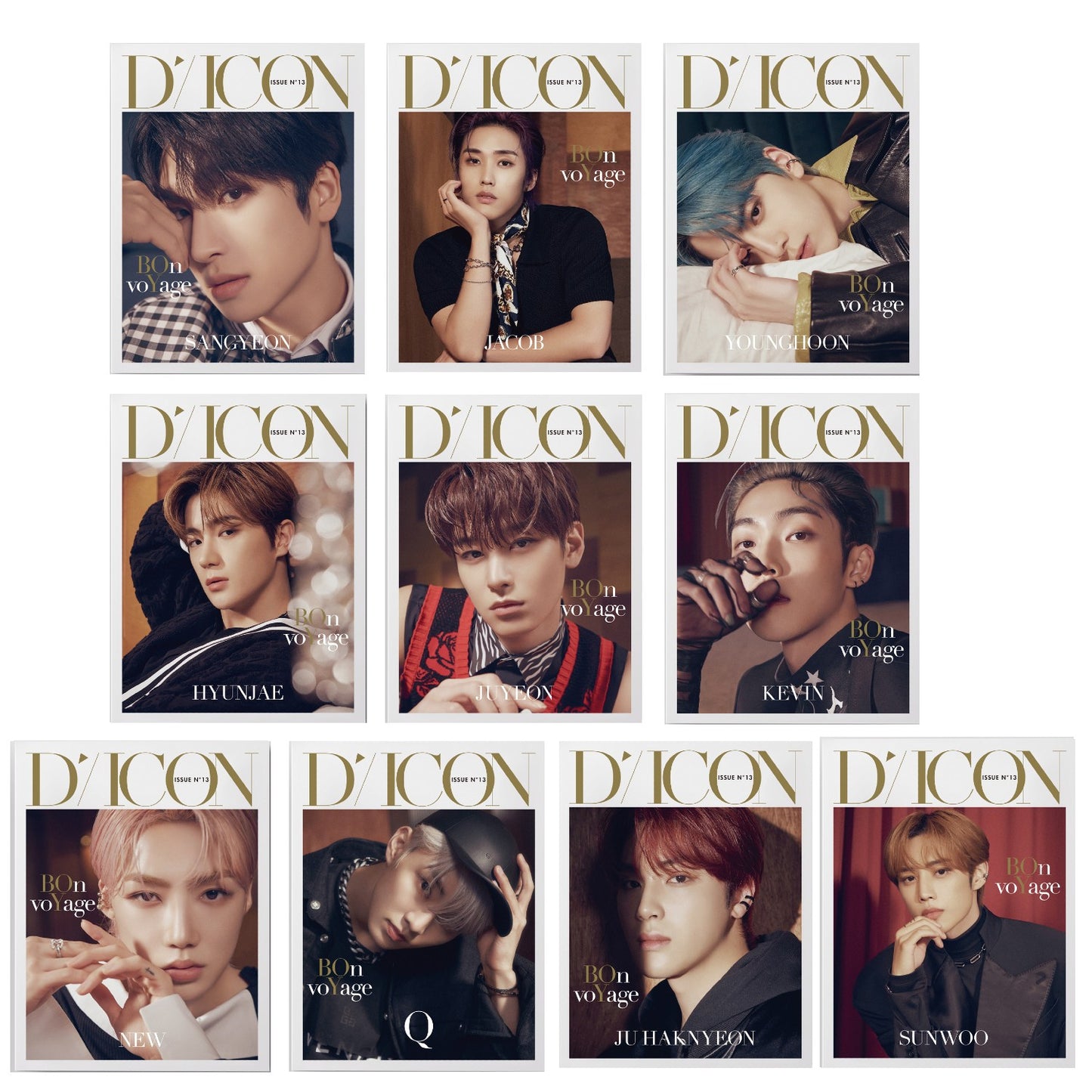 THE BOYZ DICON ISSUE N.13 BOn voYage B-type