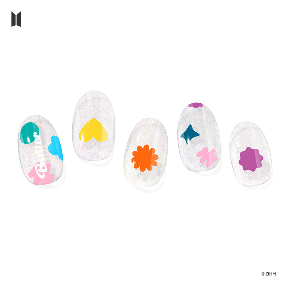 BTS X Gelato Factory Jellymix Nail : Colorful Motive