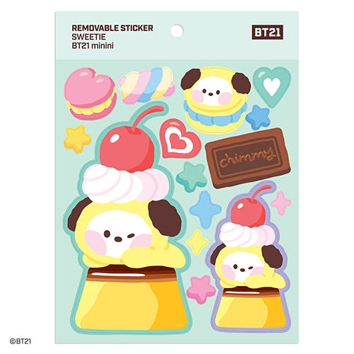 BT21 minini Sweetie Removable Sticker