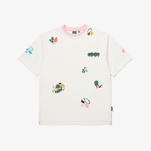 BTS IN THE SOOP Graphic S/S T-Shirt (Ivory)