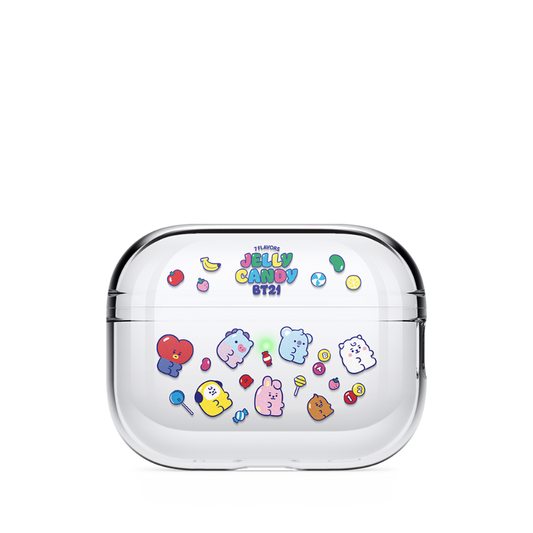 BT21 AirPods Pro 2 Clear Case