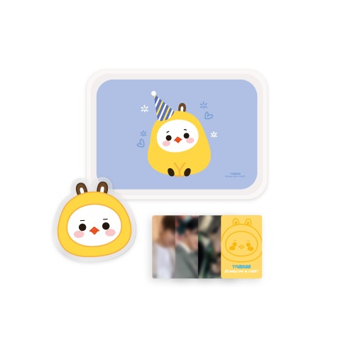 VICTON BYUNGCHAN HBD EDITION CHEEPY Tray & Acrylic Coaster Set