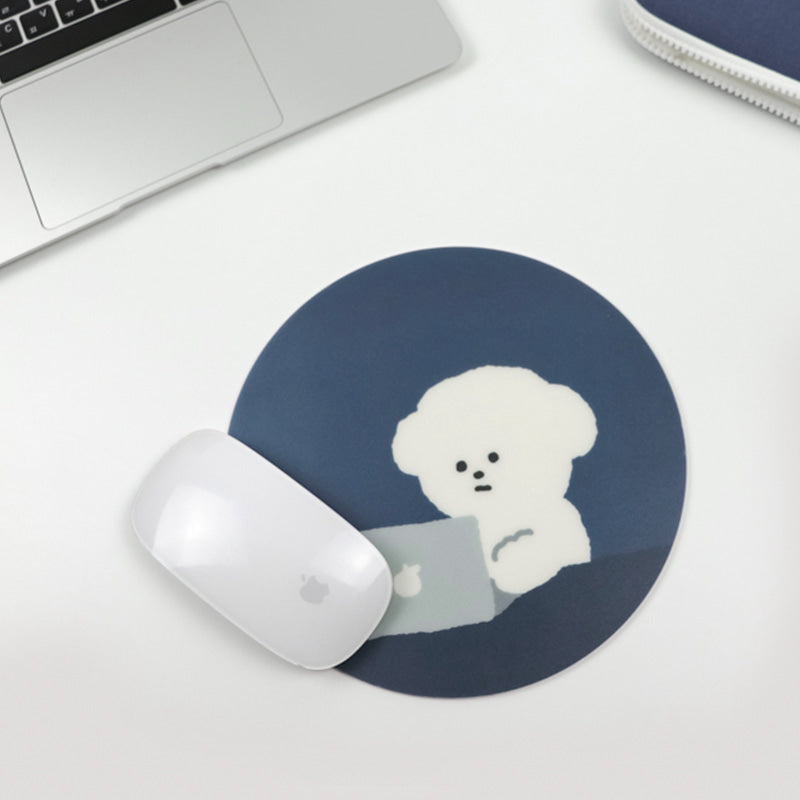 TETEUM BONGBONG Navy Mouse Pad