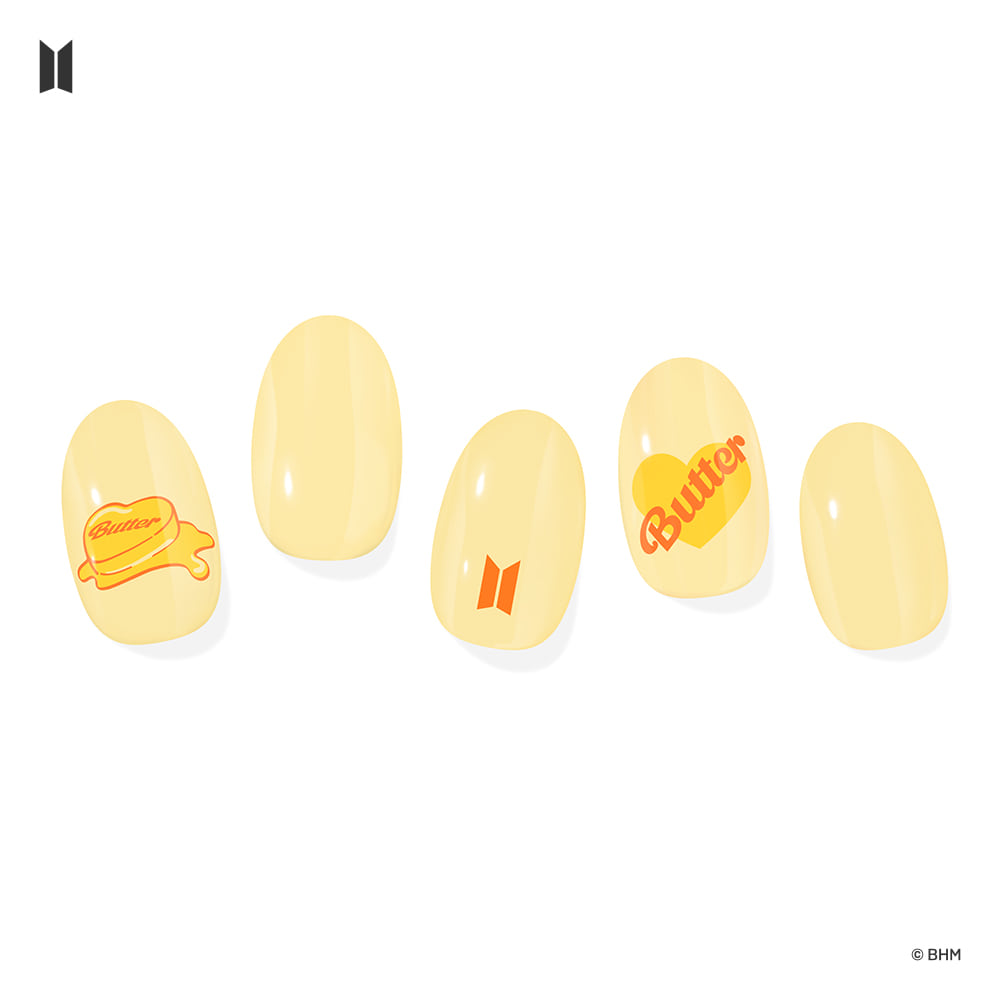 BTS X Gelato Factory Jellymix Nail : Creamy Butter