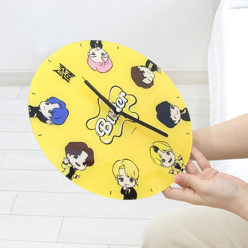 BTS Tiny Tan BUTTER Acrylic Wall Clock