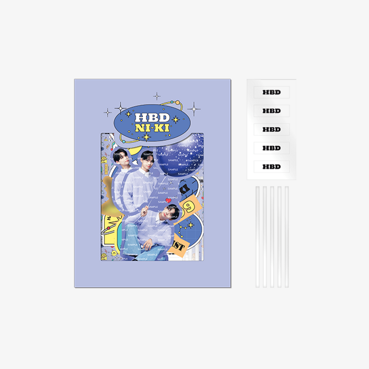 ENHYPEN NI-KI Birthday Deco Sticker Set
