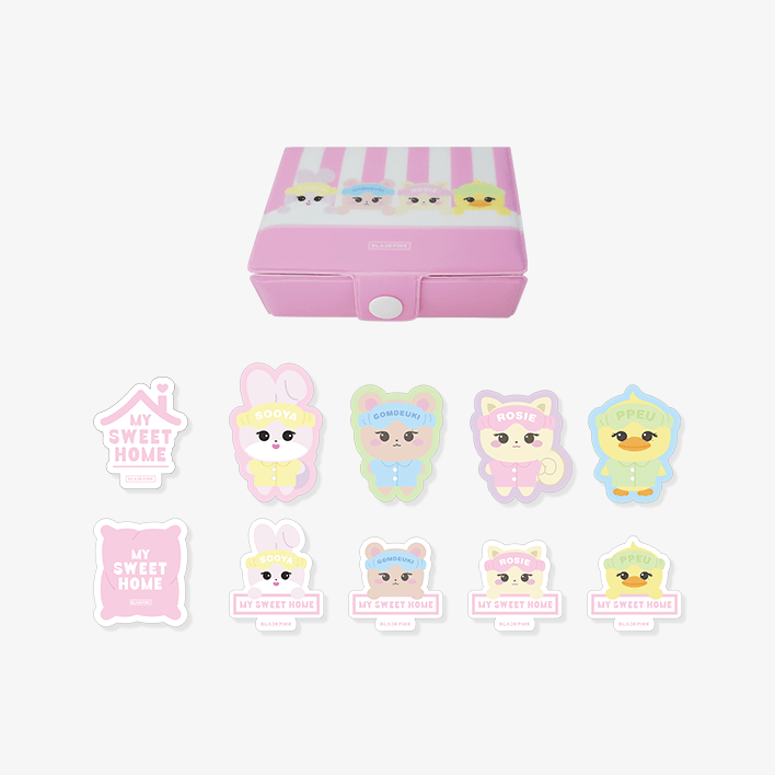 BLACKPINK MY SWEET HOME Character Sticker Set