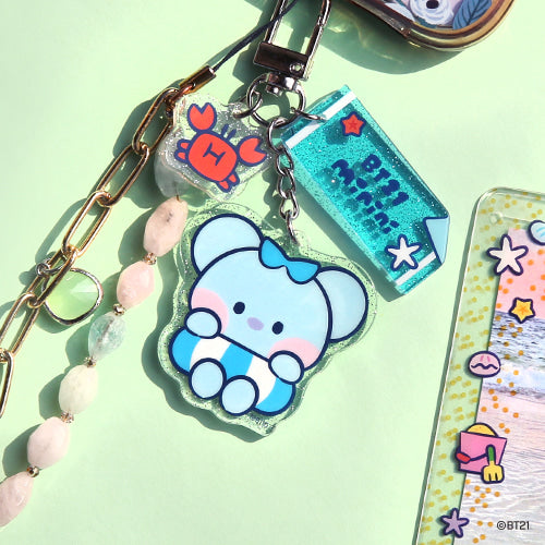 BT21 minini Summer Sky Acrylic Keyring