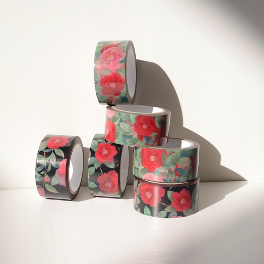 Korean Camellia Box Tape
