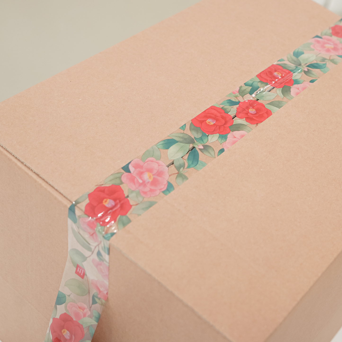 Korean Camellia Box Tape