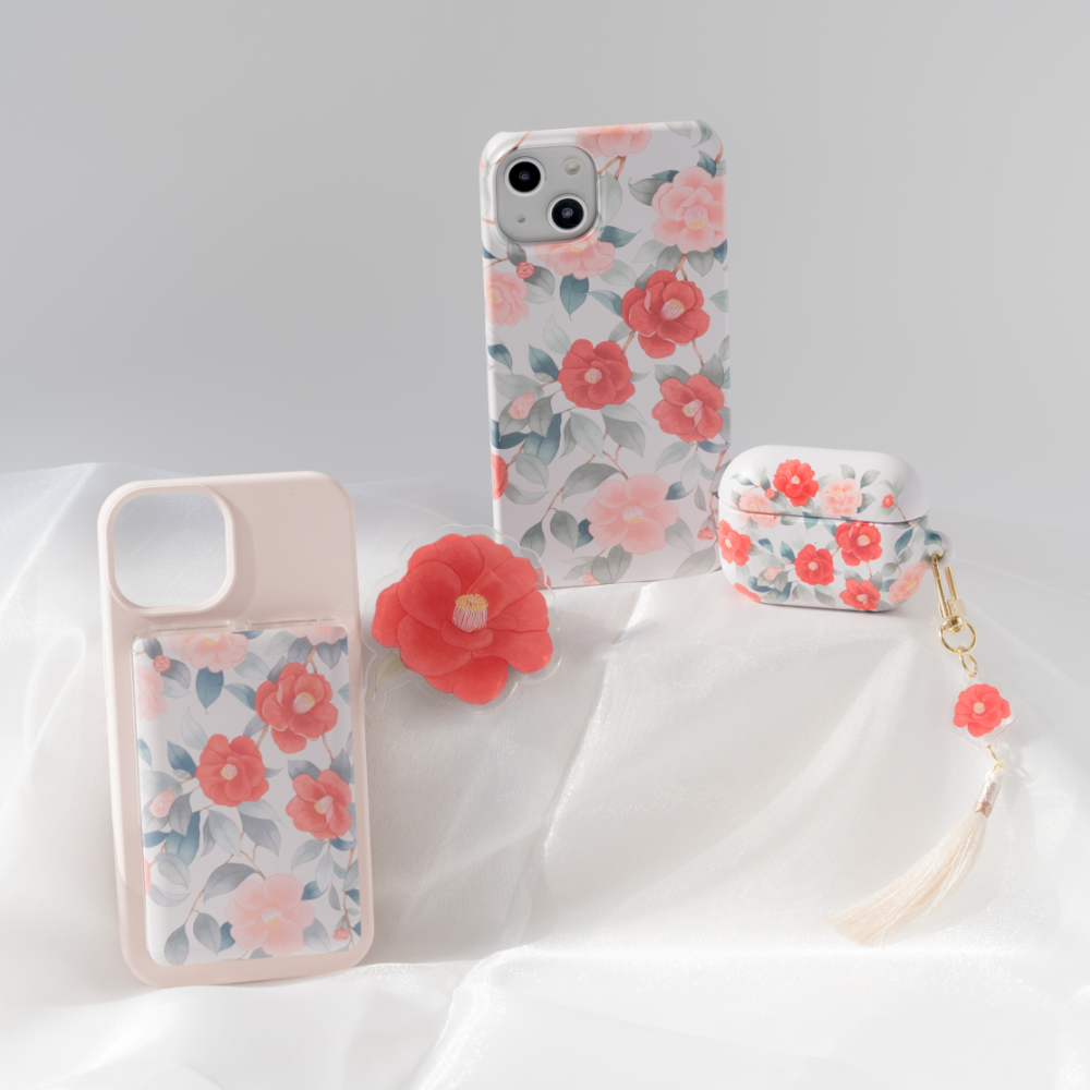 Korean Camellia Phone Case