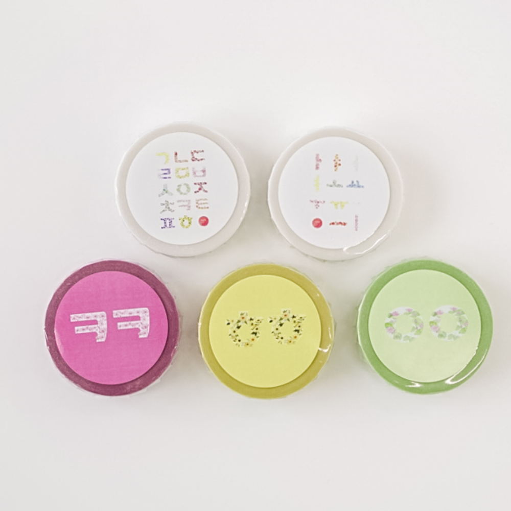 Hangeul Masking Tape