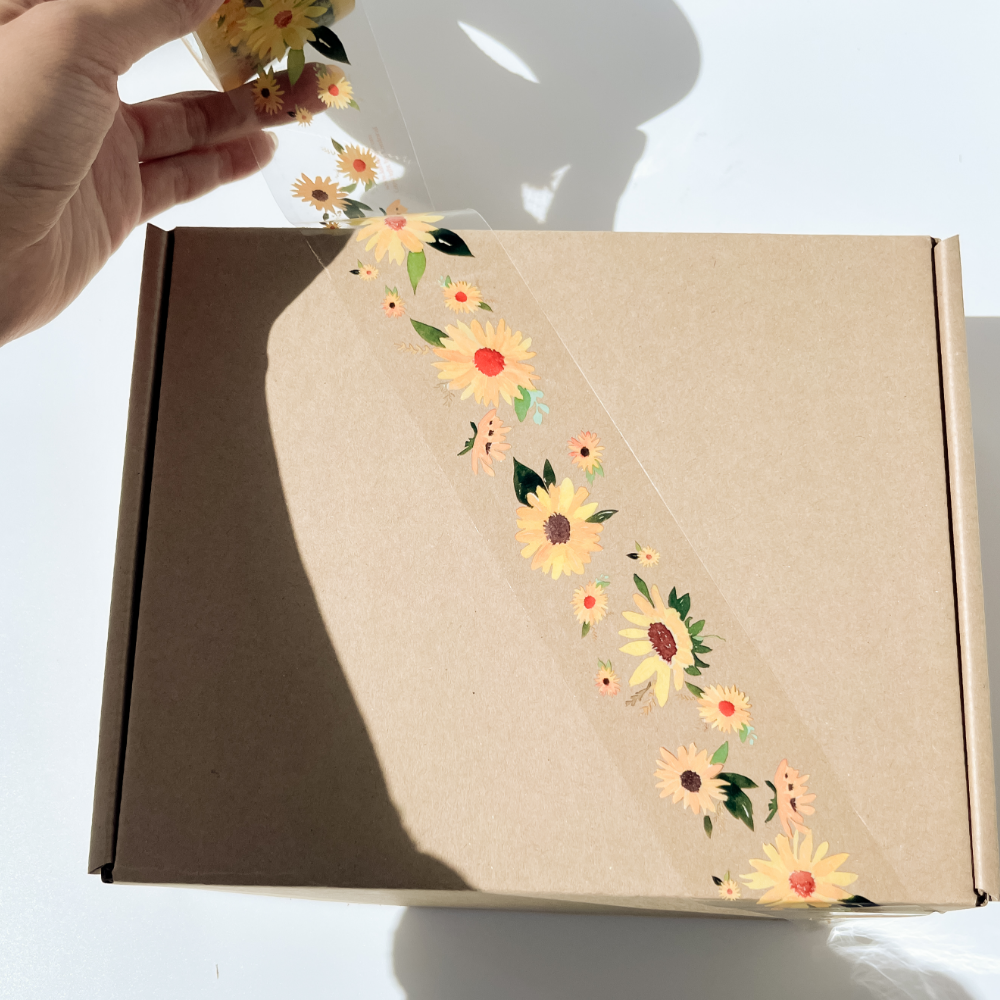 Korean Flower Box Tape