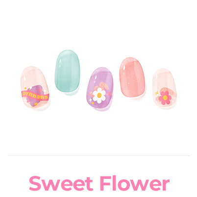 BTS X Gelato Factory Jellymix Nail : Retro Edition Sweet Flower
