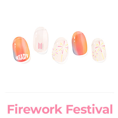 BTS X Gelato Factory Jellymix Nail : Retro Edition Firework Festival