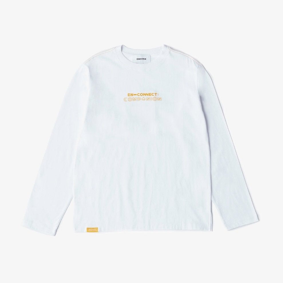 ENHYPEN EN-CONNECT: COMPANION Long Sleeve T-Shirt (White)