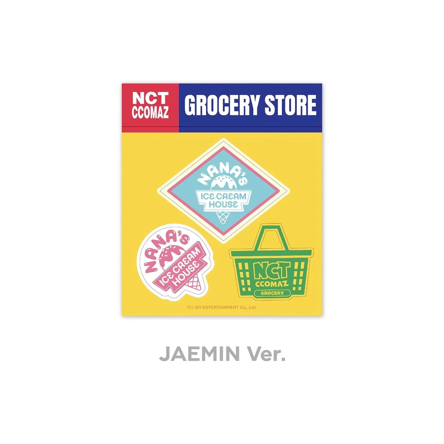 NCT CCOMAZ Grocery Store Luggage Sticker