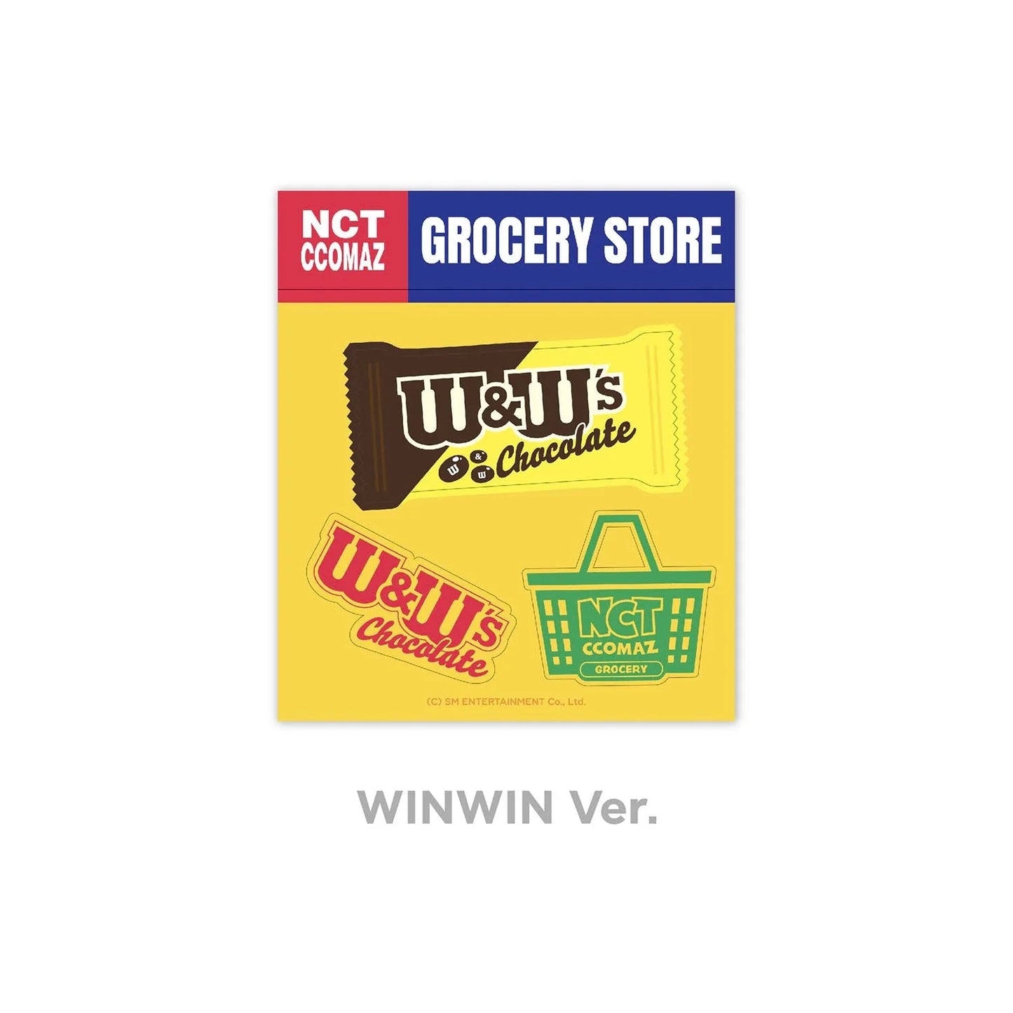 NCT CCOMAZ Grocery Store Luggage Sticker