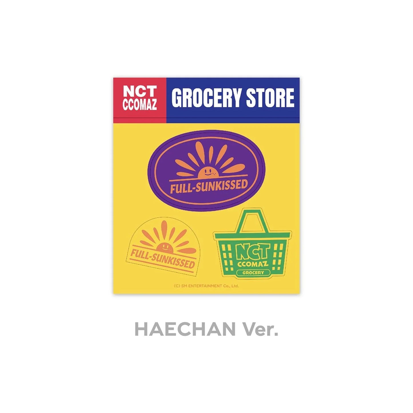 NCT CCOMAZ Grocery Store Luggage Sticker