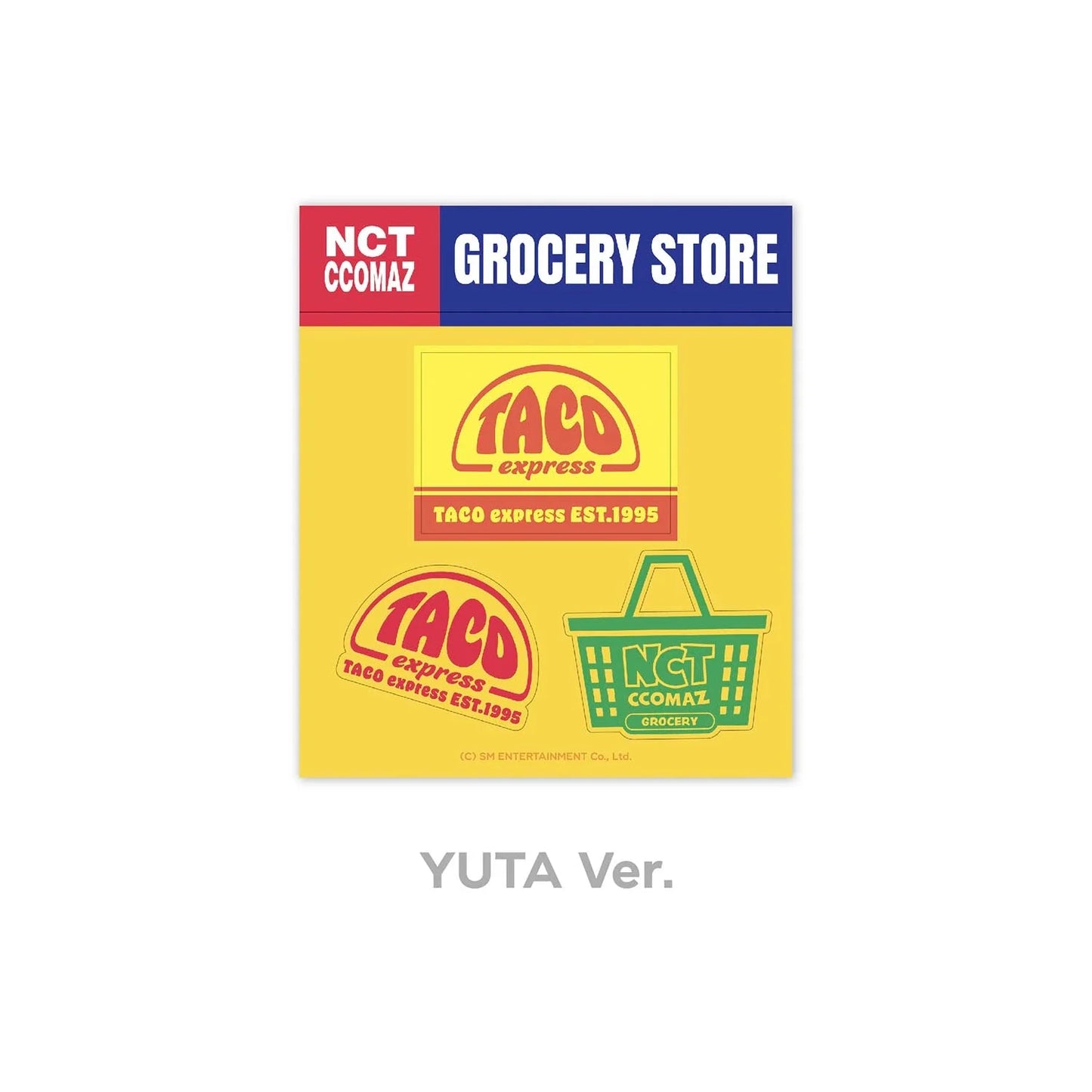 NCT CCOMAZ Grocery Store Luggage Sticker