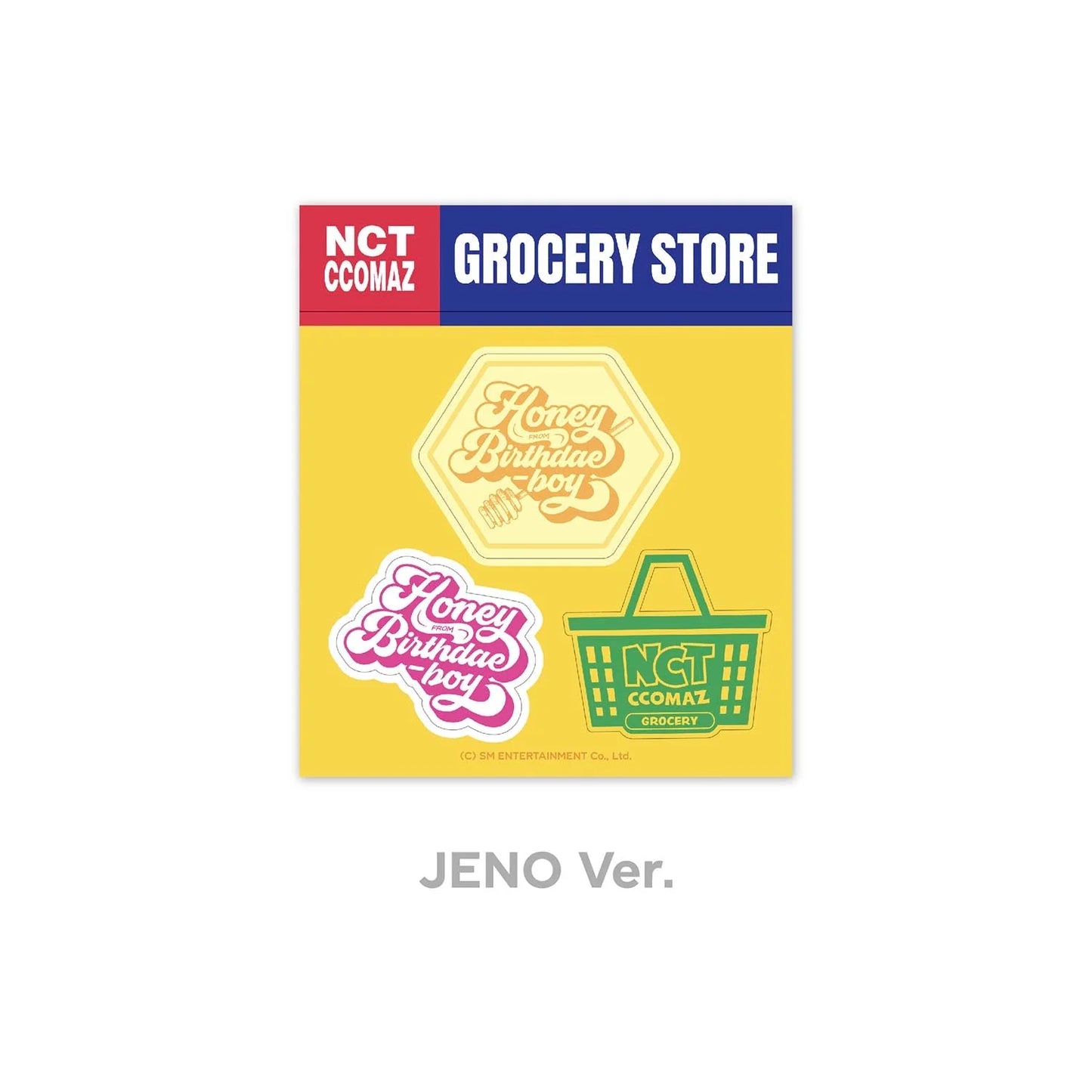 NCT CCOMAZ Grocery Store Luggage Sticker