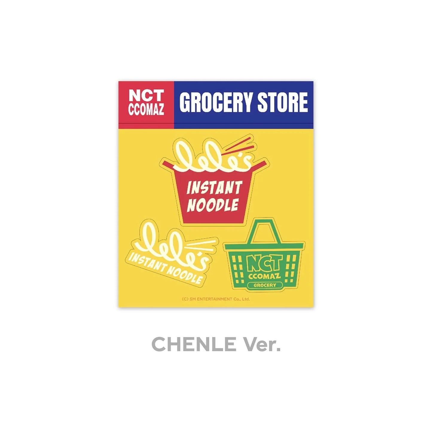 NCT CCOMAZ Grocery Store Luggage Sticker