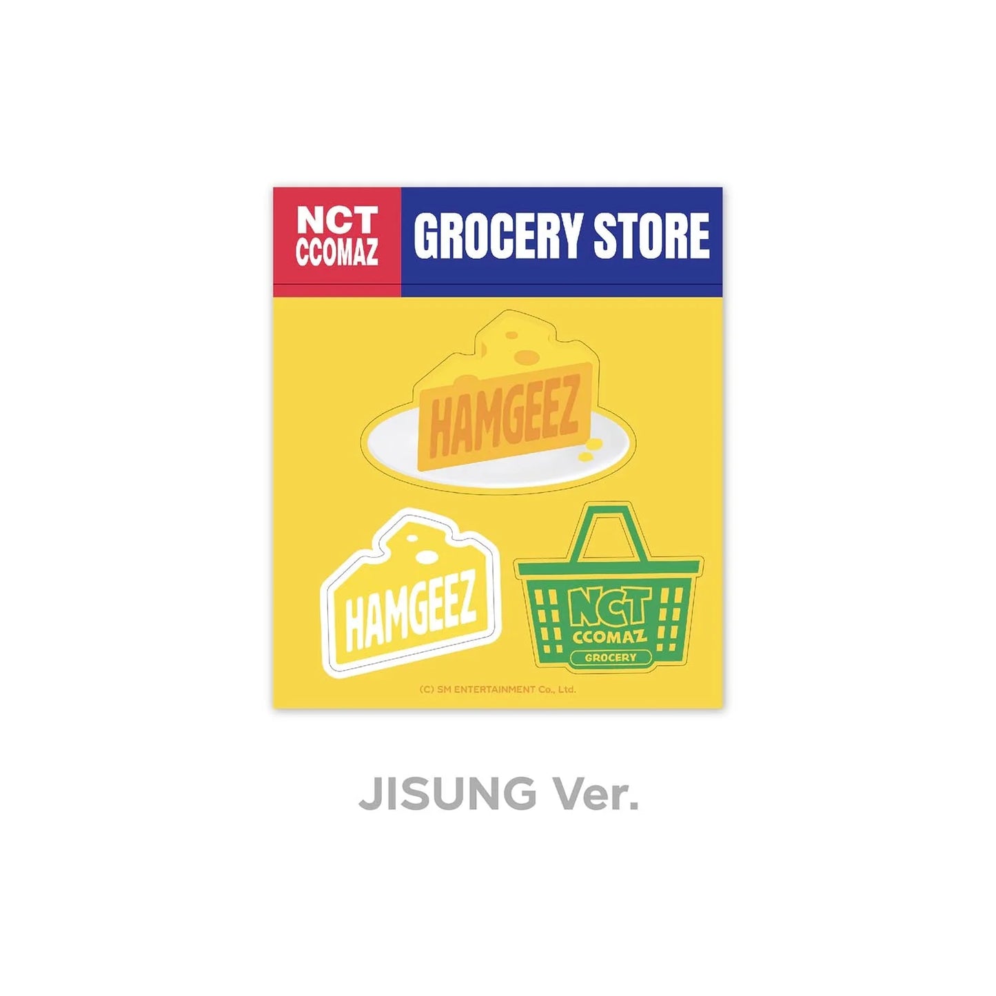 NCT CCOMAZ Grocery Store Luggage Sticker