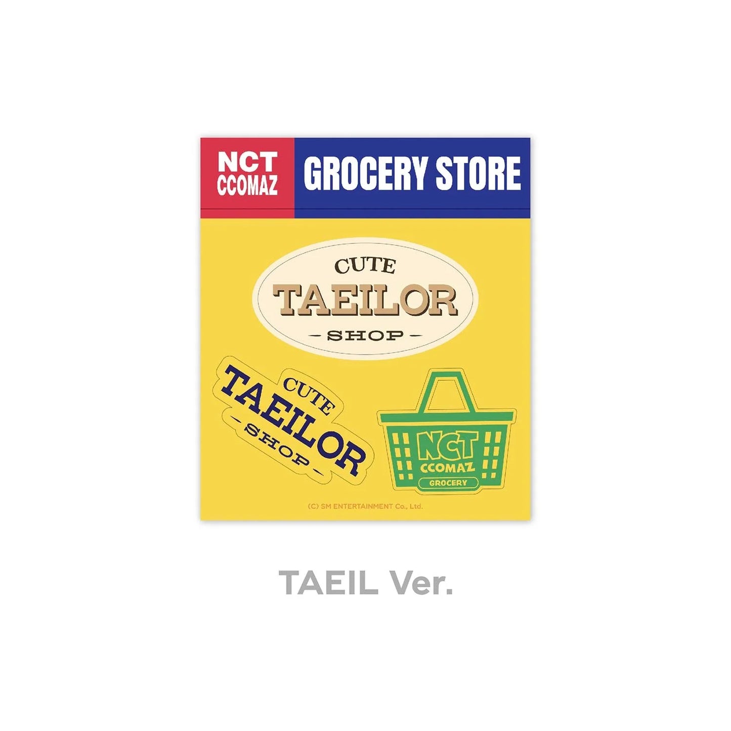 NCT CCOMAZ Grocery Store Luggage Sticker