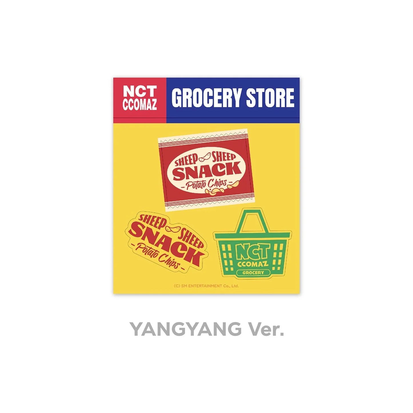 NCT CCOMAZ Grocery Store Luggage Sticker