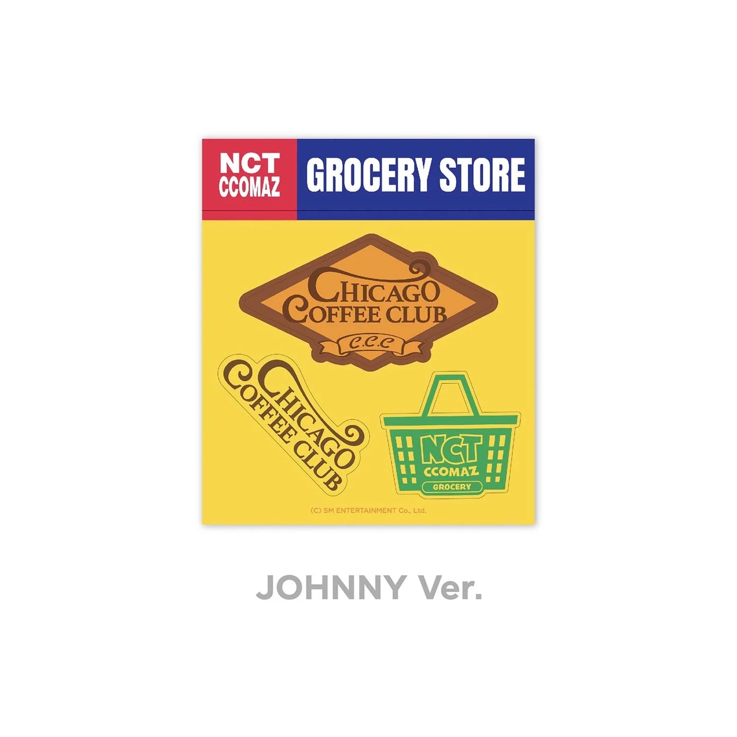 NCT CCOMAZ Grocery Store Luggage Sticker