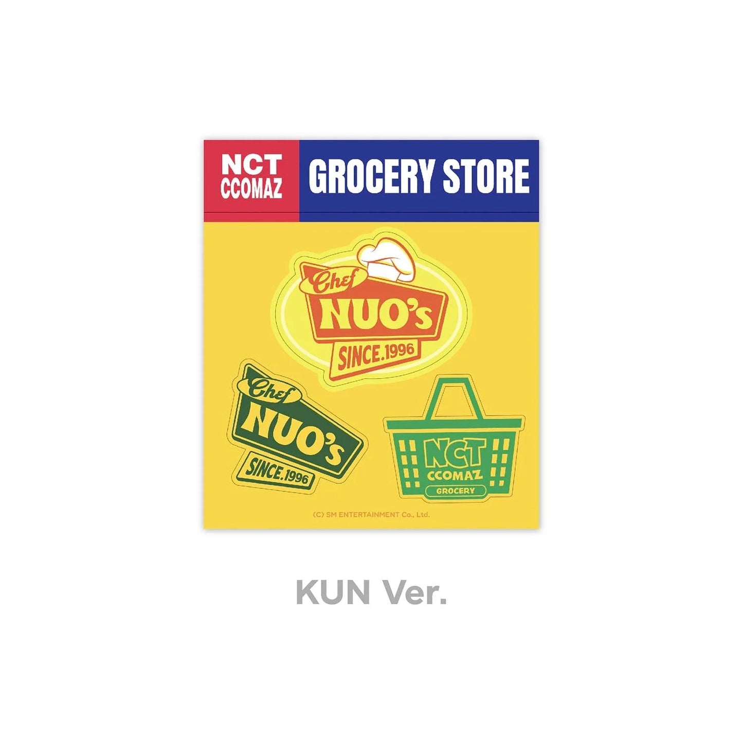 NCT CCOMAZ Grocery Store Luggage Sticker