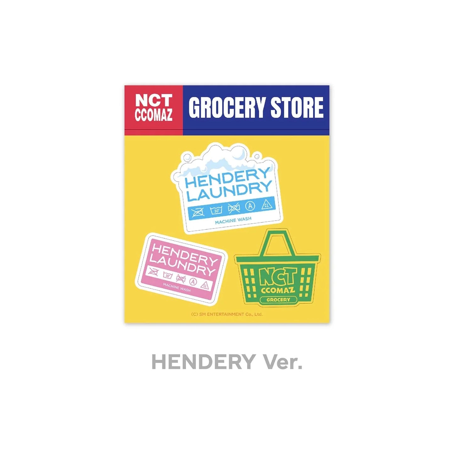 NCT CCOMAZ Grocery Store Luggage Sticker
