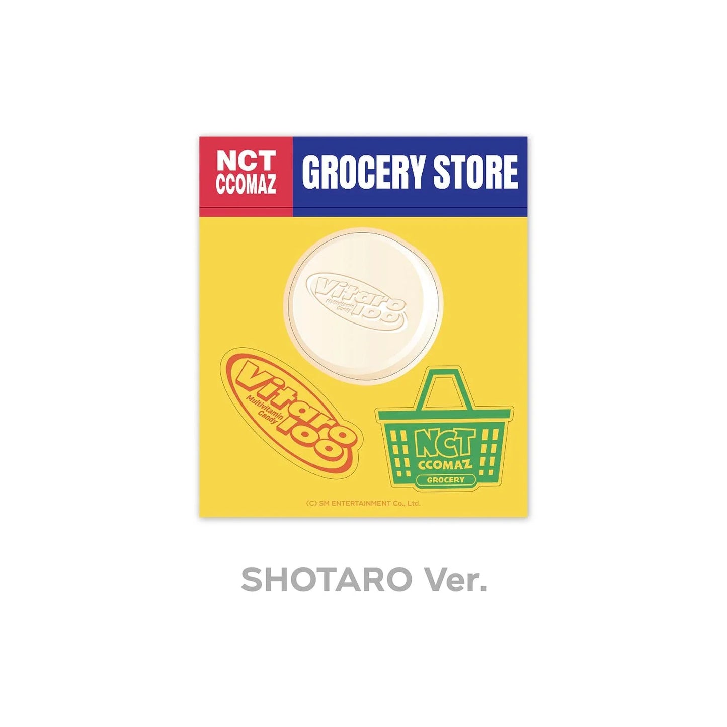 NCT CCOMAZ Grocery Store Luggage Sticker