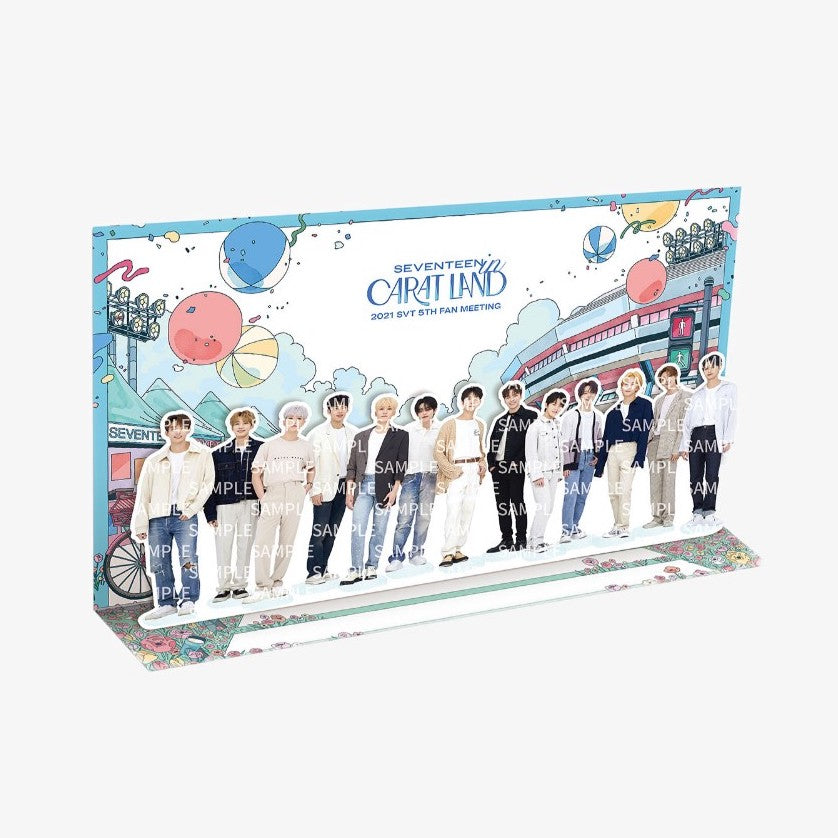 SEVENTEEN 2021 Carat Land Photo Wall Pop Up Stand