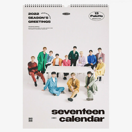 SEVENTEEN 2022 Wall Calendar