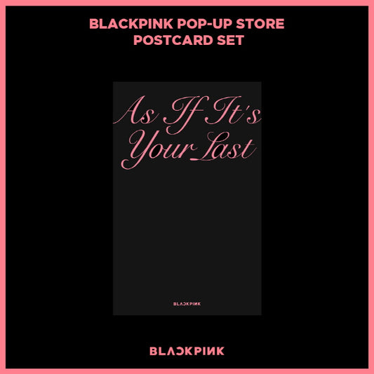 BLACKPINK Pop-Up Store Postcard Set